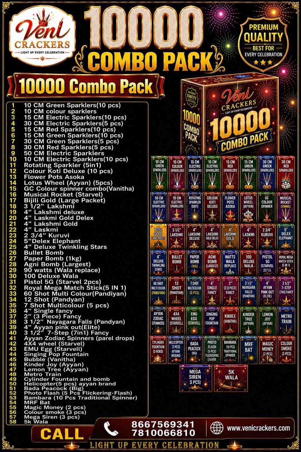 10K Combo Pack