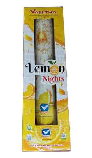 5`` Lemon Fancy Pipe (Vanitha)