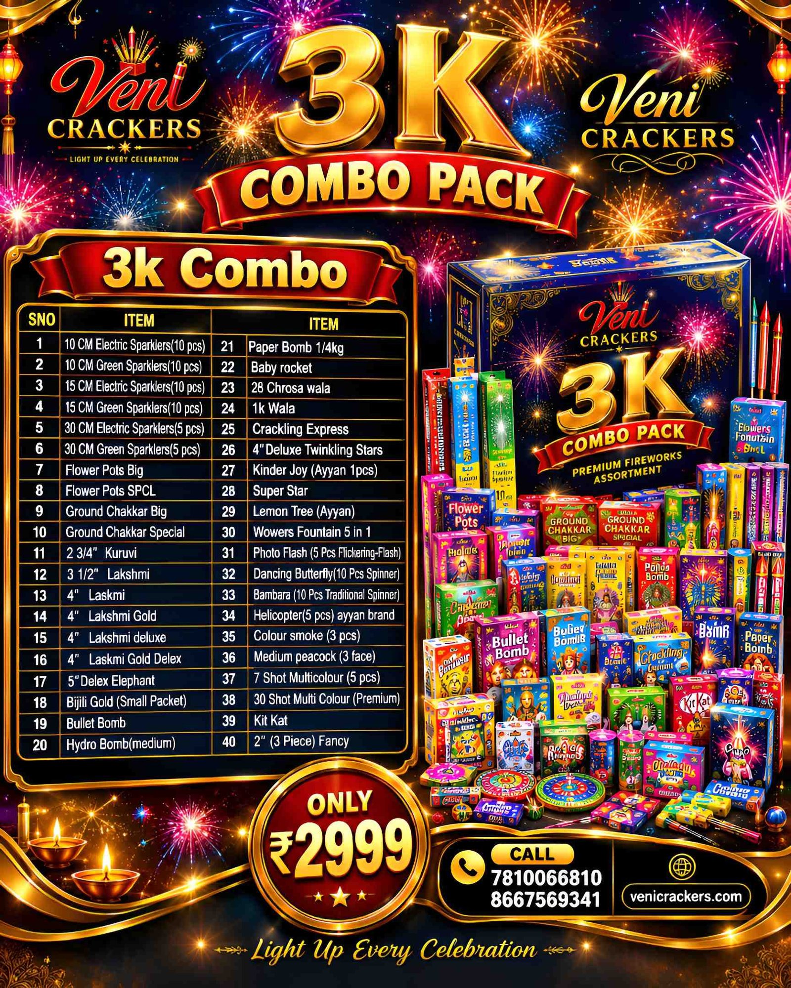 3K Combo Pack