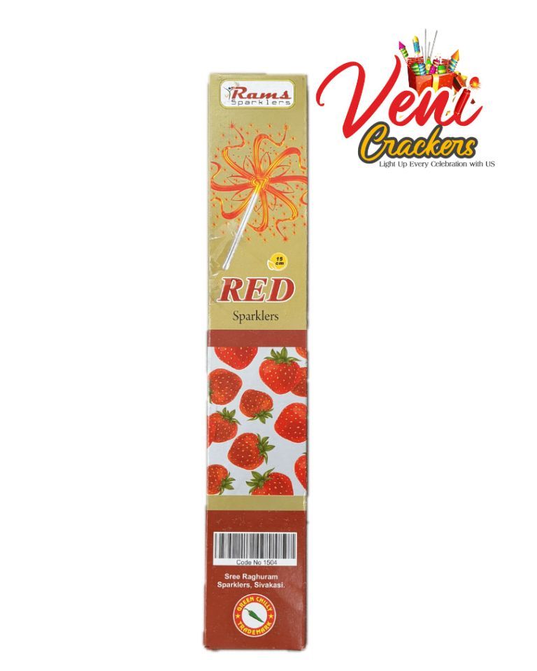 15 CM Red Sparklers(10 pcs)