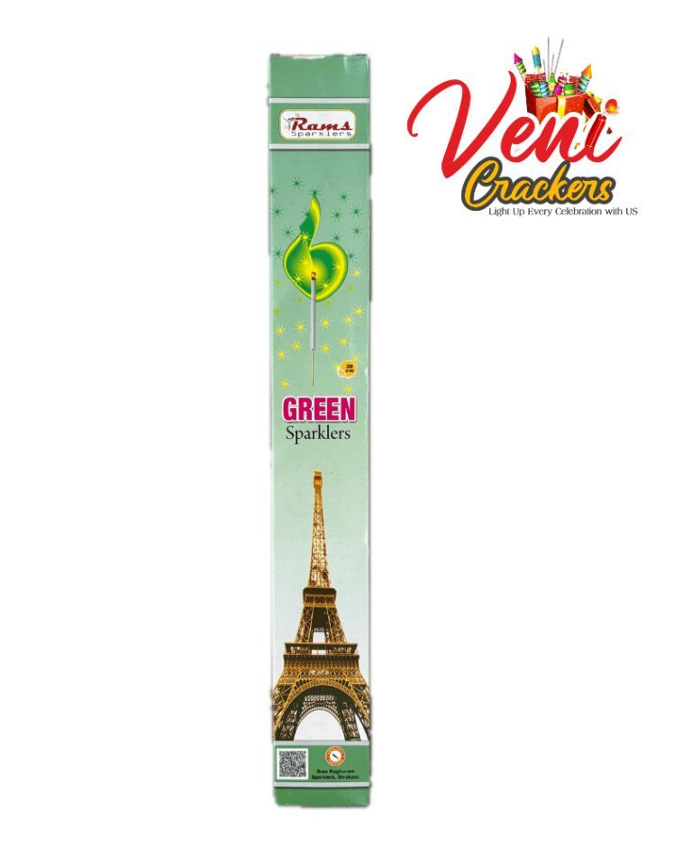 30 CM Green Sparklers(5 pcs)